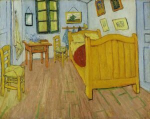 El dormitorio en Arlés - Vincent Van Gogh