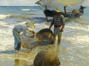 Pescadores valencianos - Joaquín Sorolla