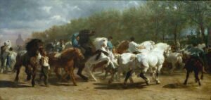 La feria del caballo de Rosa Bonheur