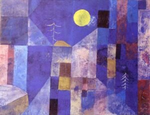 "Luz de luna" de Paul Klee