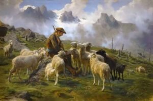 "Pastor en los Pirineos" de Rosa Bonheur