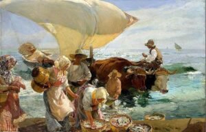 "Buena pesca" de Joaquín Sorolla