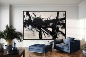 "Homenaje a Franz Kline" por Copiamuseo en decoración