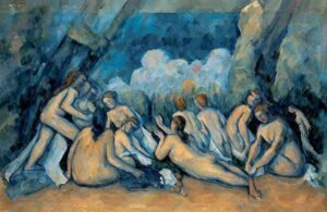 "Las grandes bañistas" de Paul Cézanne