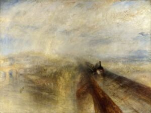 "Lluvia, vapor y velocidad, el gran ferrocarril del Oeste" de William Turner