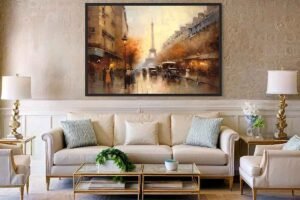 "Una calle de París" de Copiamuseo en decoración